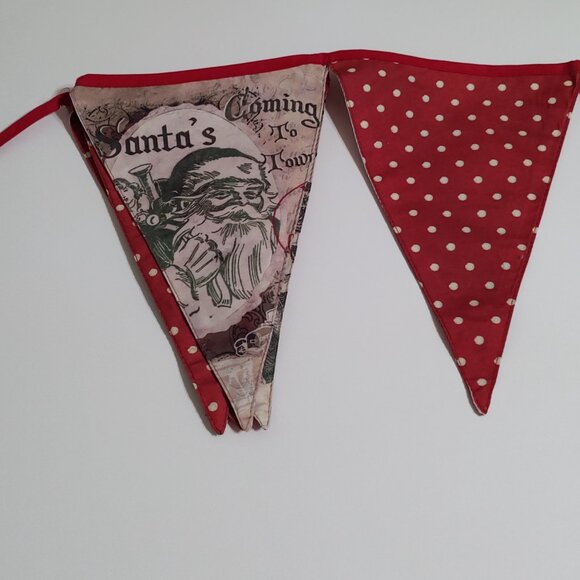 Bethany Lowe Christmas Pennant Garland - Picture 4 of 6